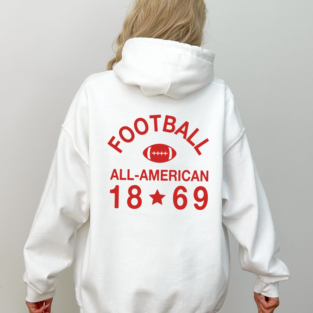 All-American Football - Women's Graphic Hoodie product image 3