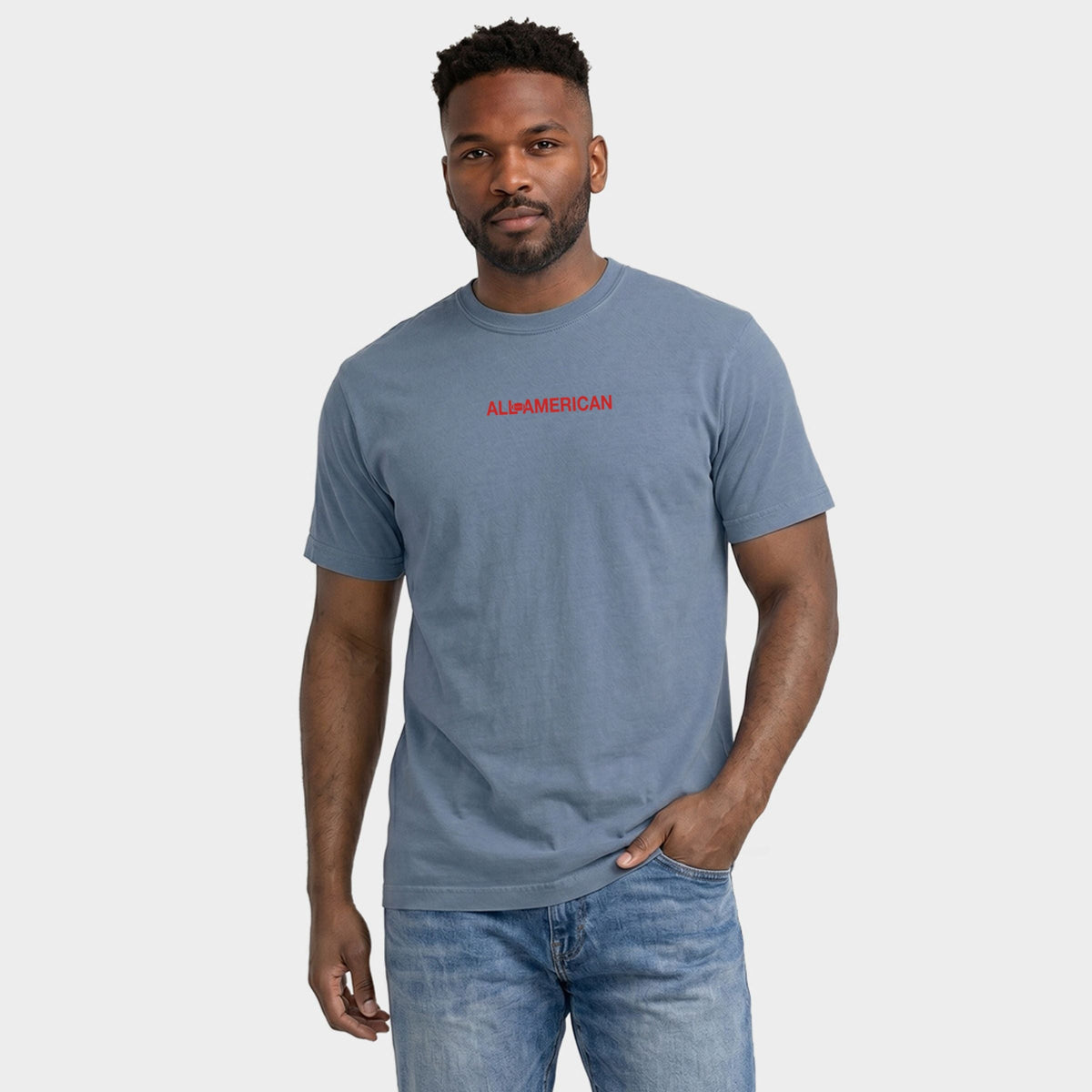 All-American Football - Men's Garment Dyed Graphic T-Shirt product image 1