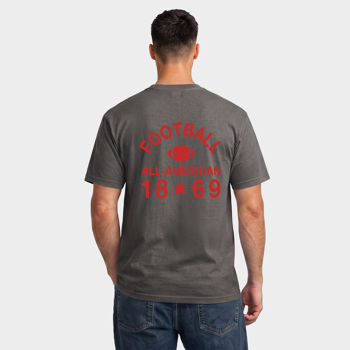 All-American Football - Men's Garment Dyed Graphic T-Shirt product image 9