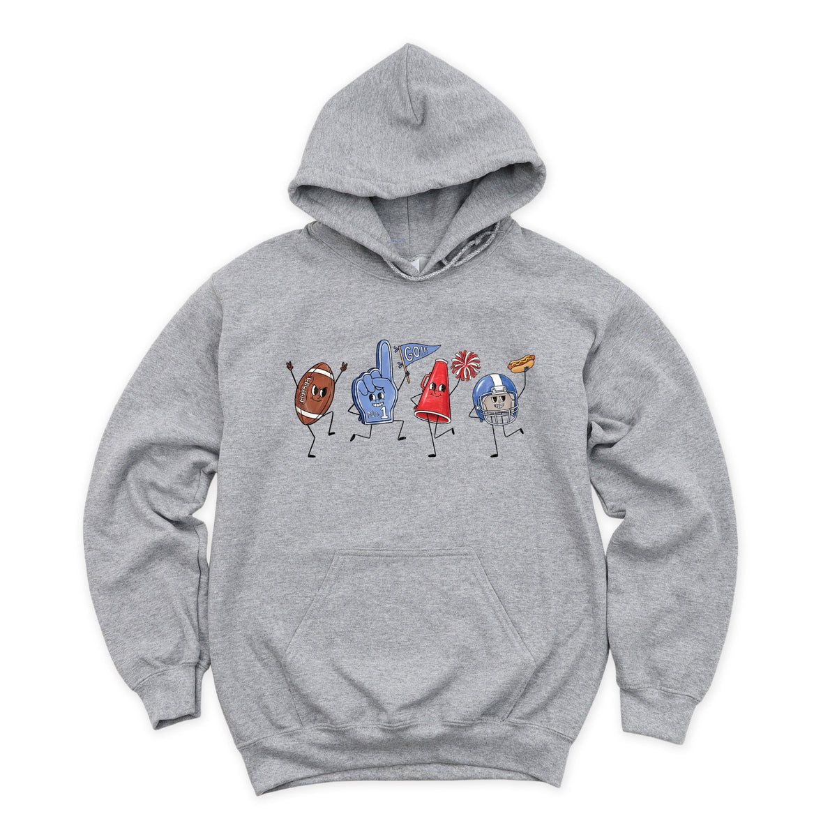 Football Stick Figures - Women's Graphic Hoodie product image 4