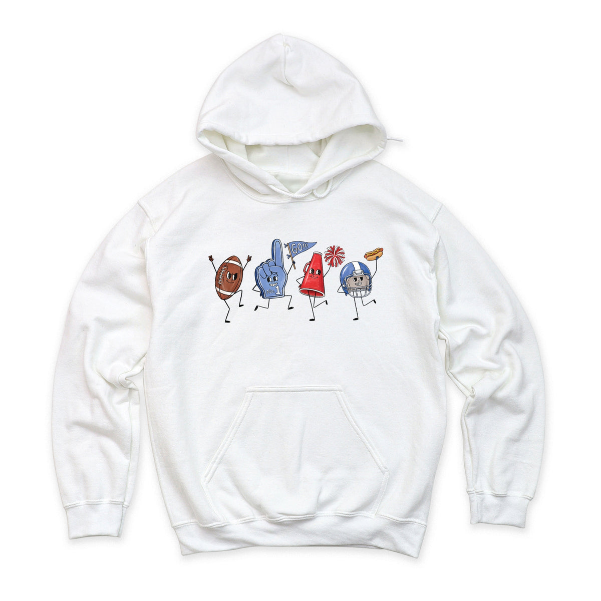 Football Stick Figures - Women's Graphic Hoodie product image 2