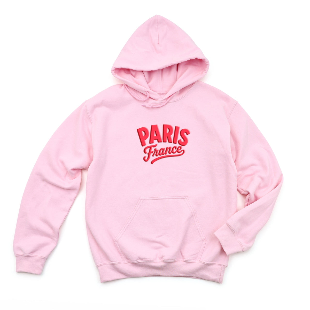 Paris Vibrant Puff Print - Women's Graphic Hoodie product image 8