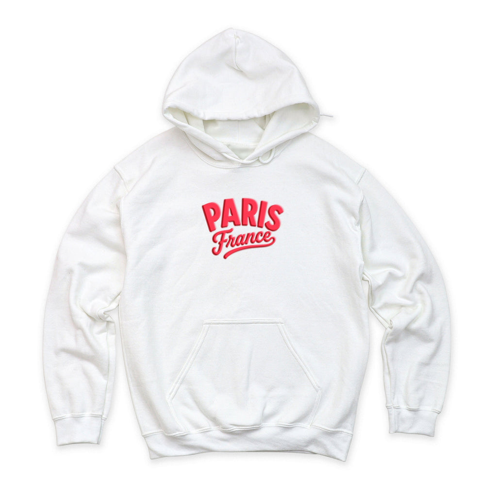 Paris Vibrant Puff Print - Women's Graphic Hoodie product image 2