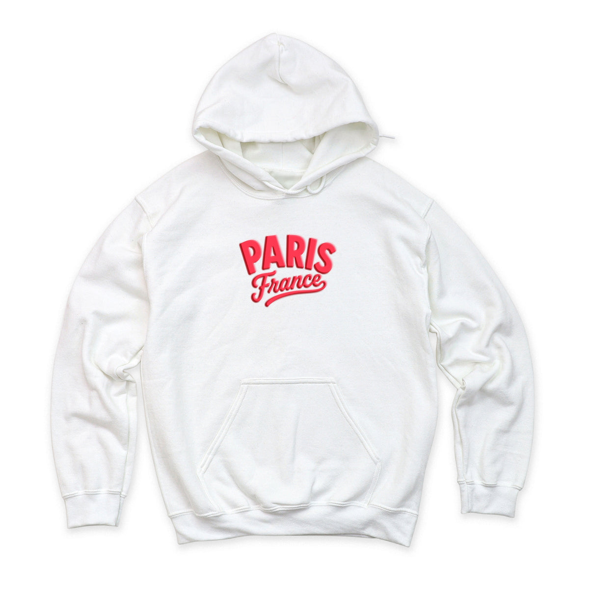 Paris Vibrant Puff Print - Women's Graphic Hoodie product image 2