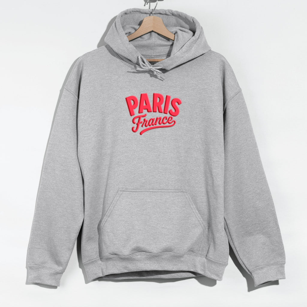 Paris Vibrant Puff Print - Women's Graphic Hoodie product image 5