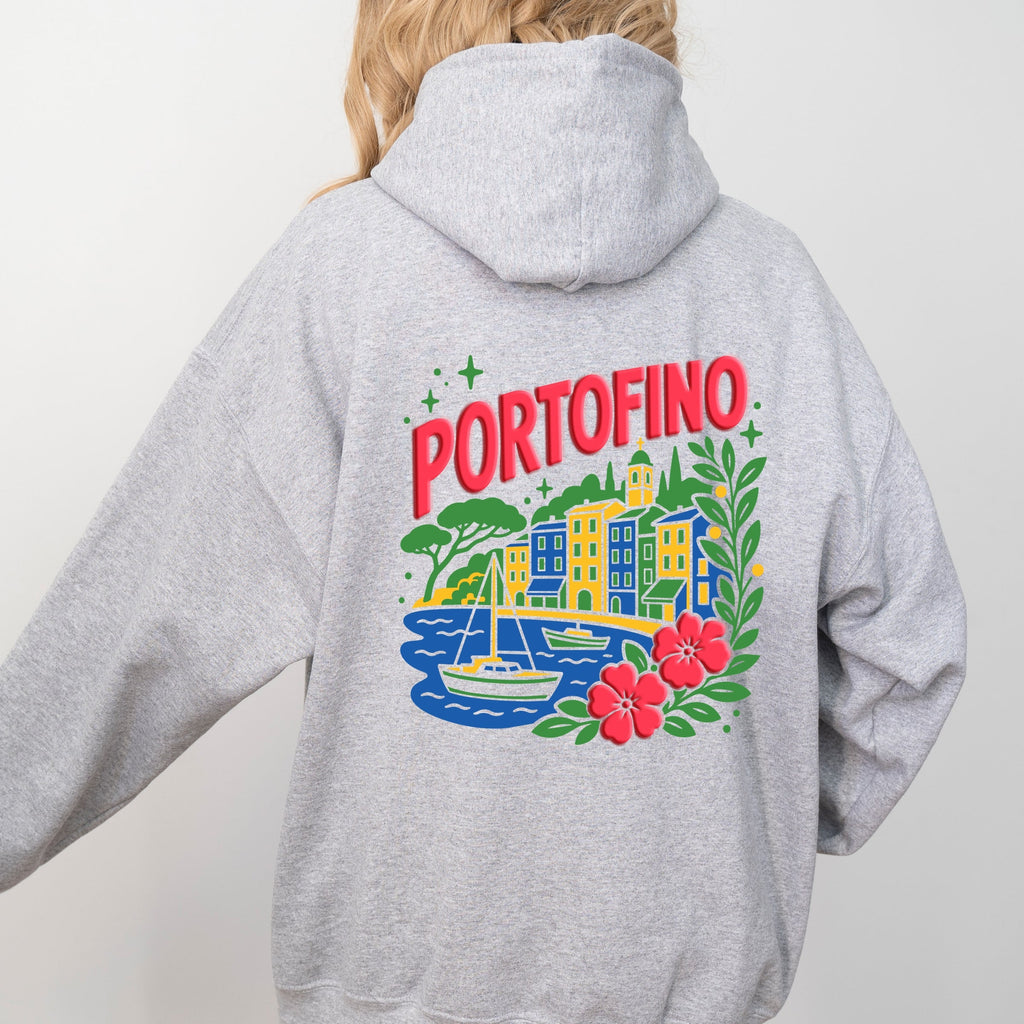 Portofino Vibrant Puff Print - Women's Graphic Hoodie product image 9