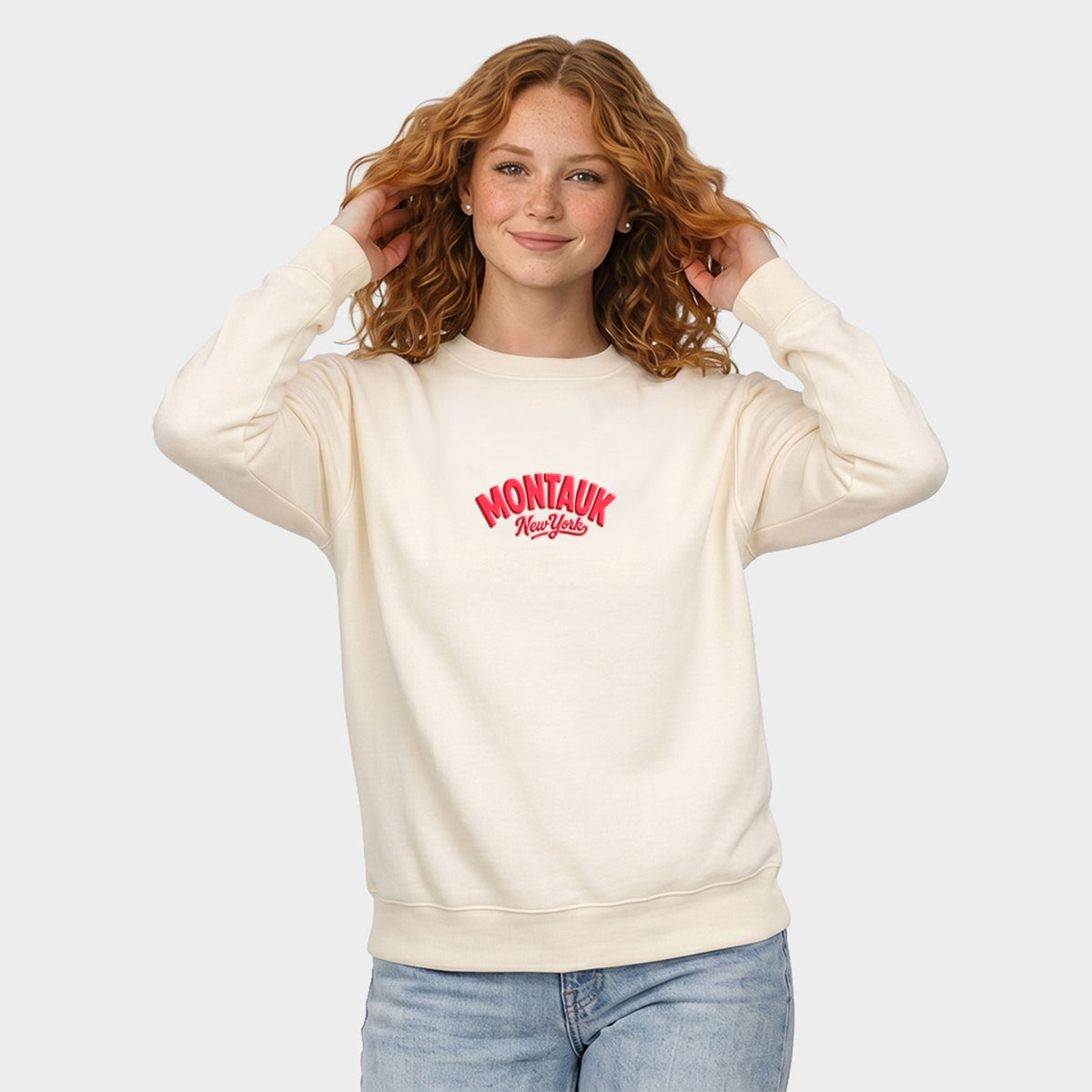 Montauk Vibrant Puff Print - Women's Graphic Sweatshirt product image 1