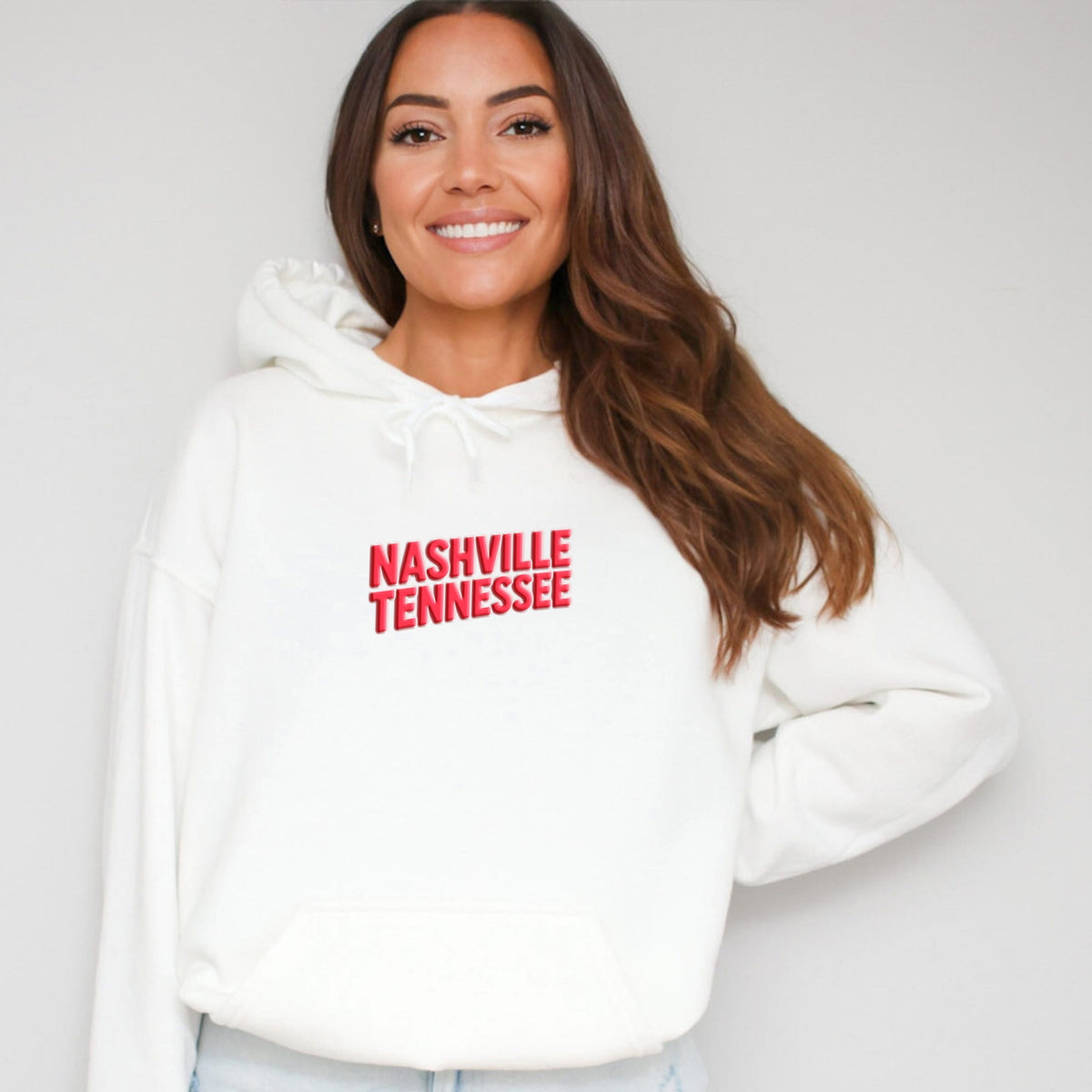 Nashville Vibrant Puff Print - Women's Graphic Hoodie product image 11