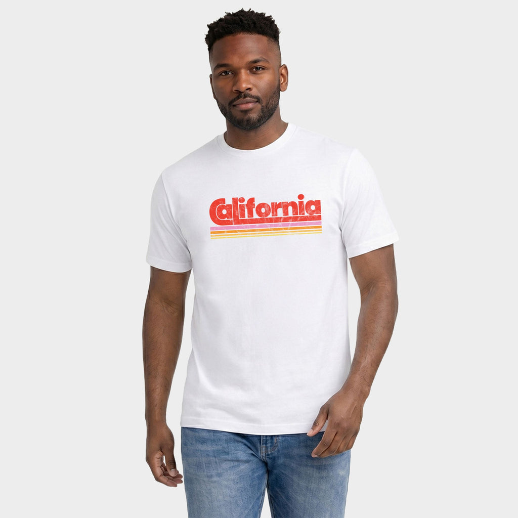 California Retro Stripes - Men's Garment Dyed Graphic product image 8