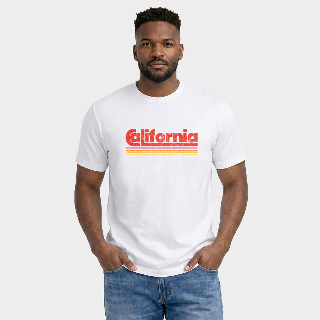 California Retro Stripes - Men's Garment Dyed Graphic product image 13
