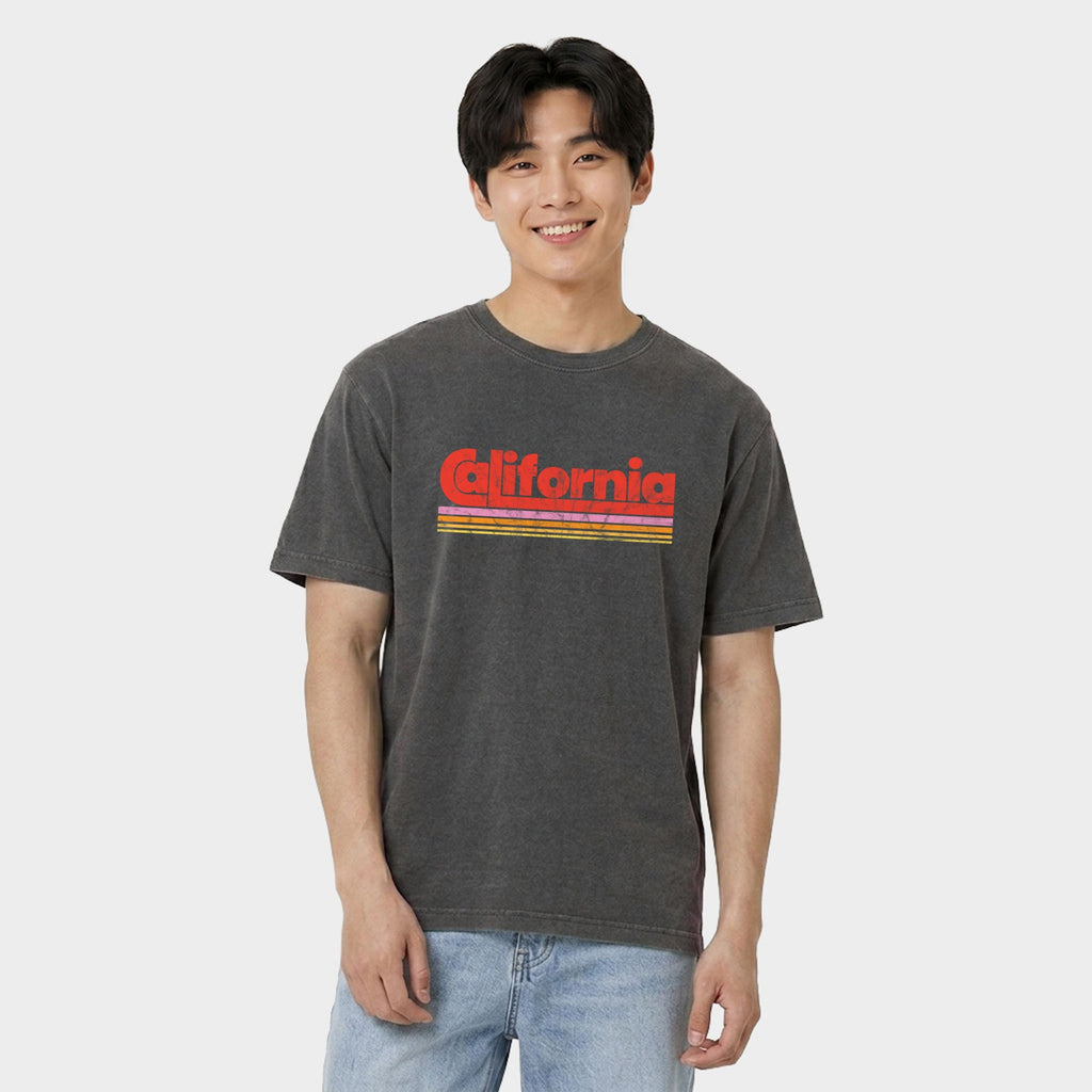 California Retro Stripes - Men's Garment Dyed Graphic product image 5