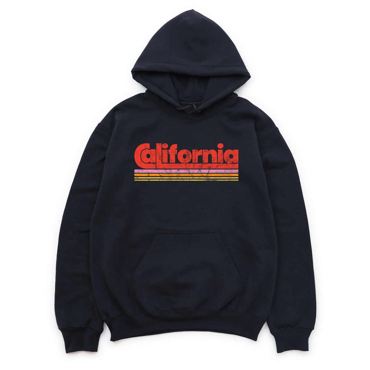 California Retro Stripes - Men's Graphic Hoodie product image 2