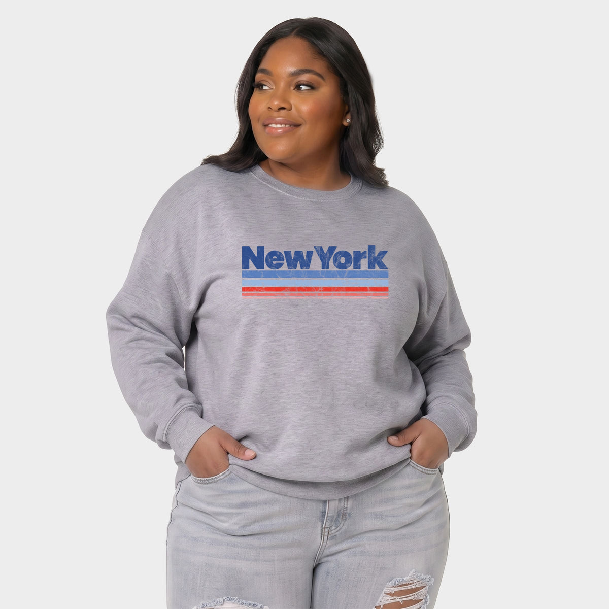 New York Retro Stripes - Women's Plus Sized Graphic product image 5