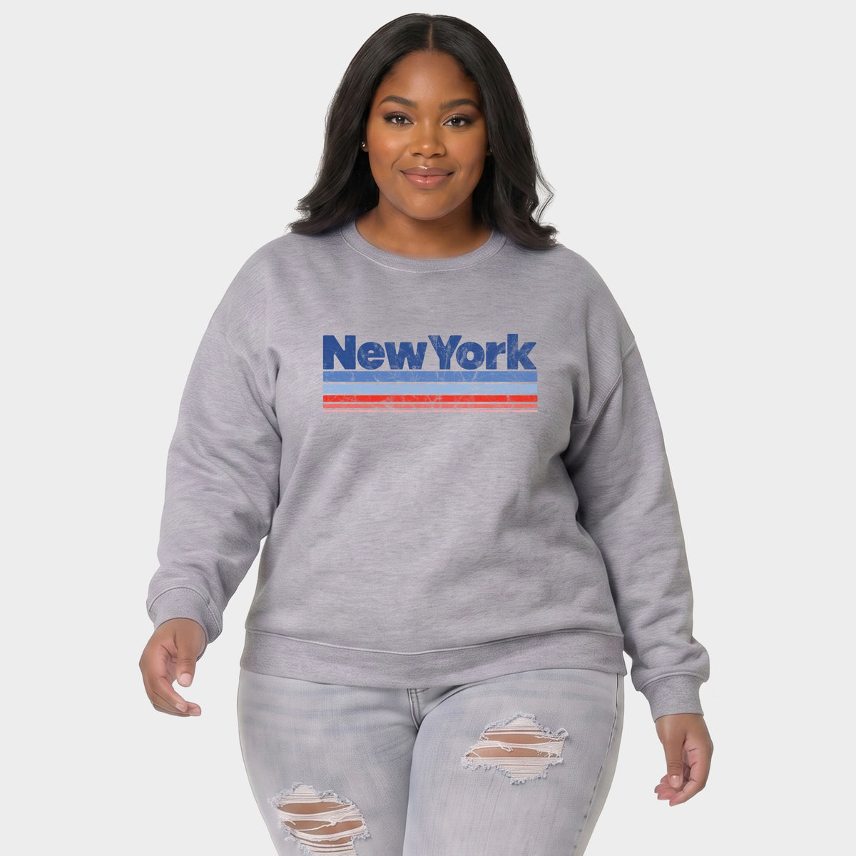 New York Retro Stripes - Women's Plus Sized Graphic product image 4