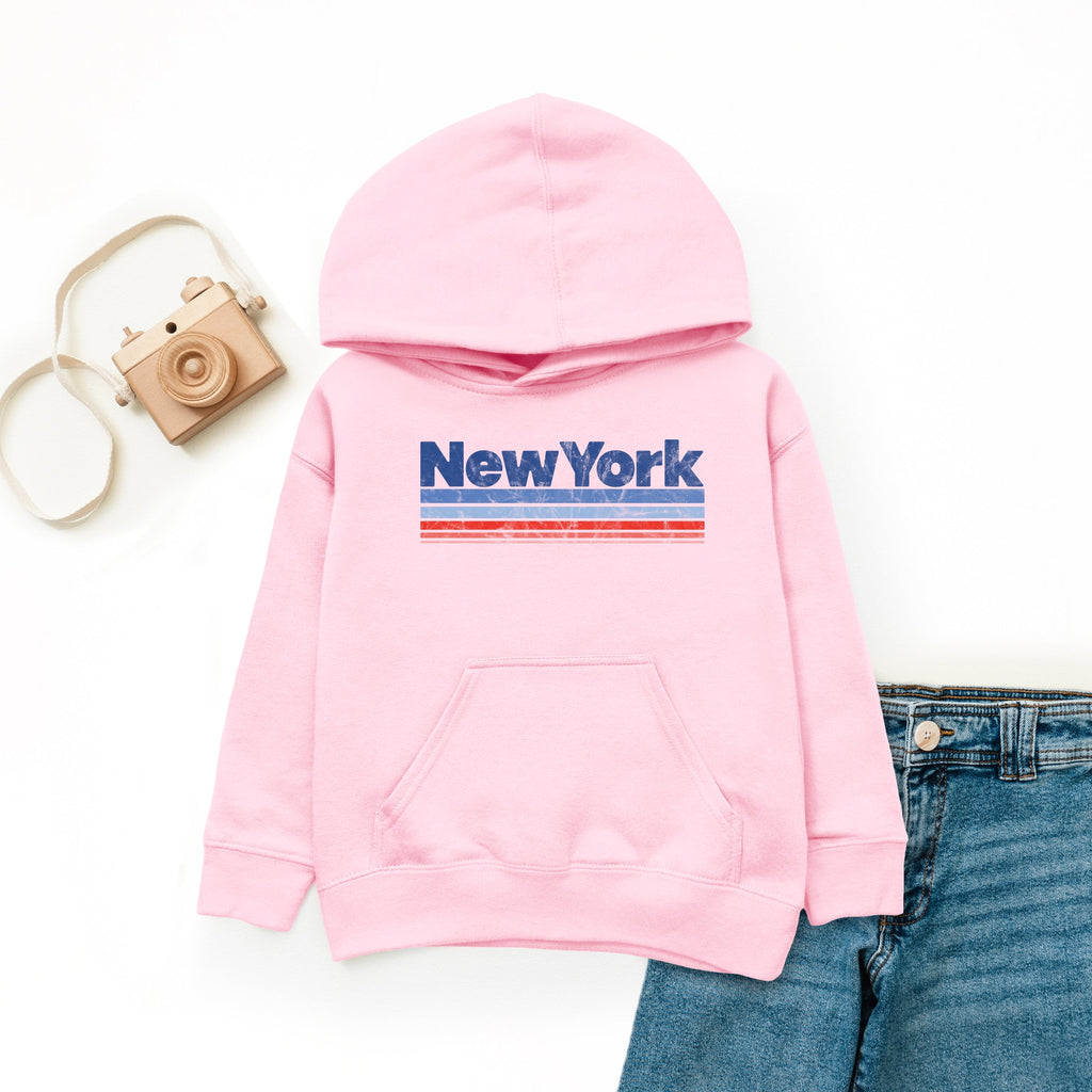 New York Retro Stripes - Youth Graphic Hoodie product image 7