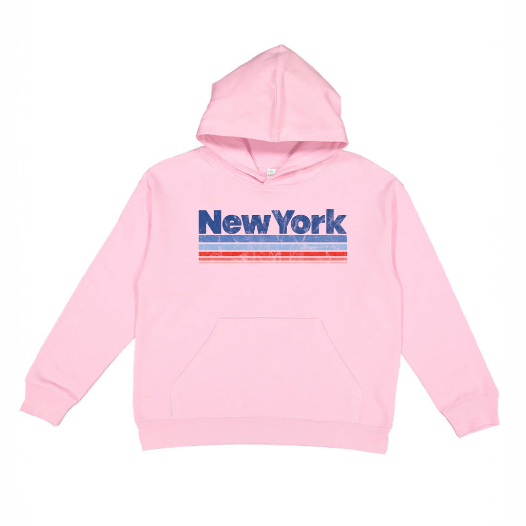 New York Retro Stripes - Youth Graphic Hoodie product image 13