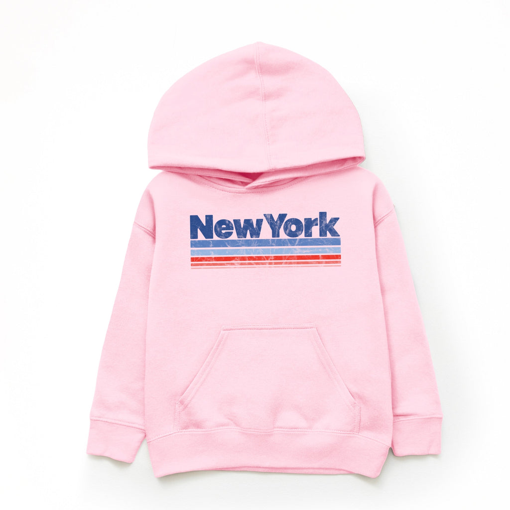 New York Retro Stripes - Youth Graphic Hoodie product image 8