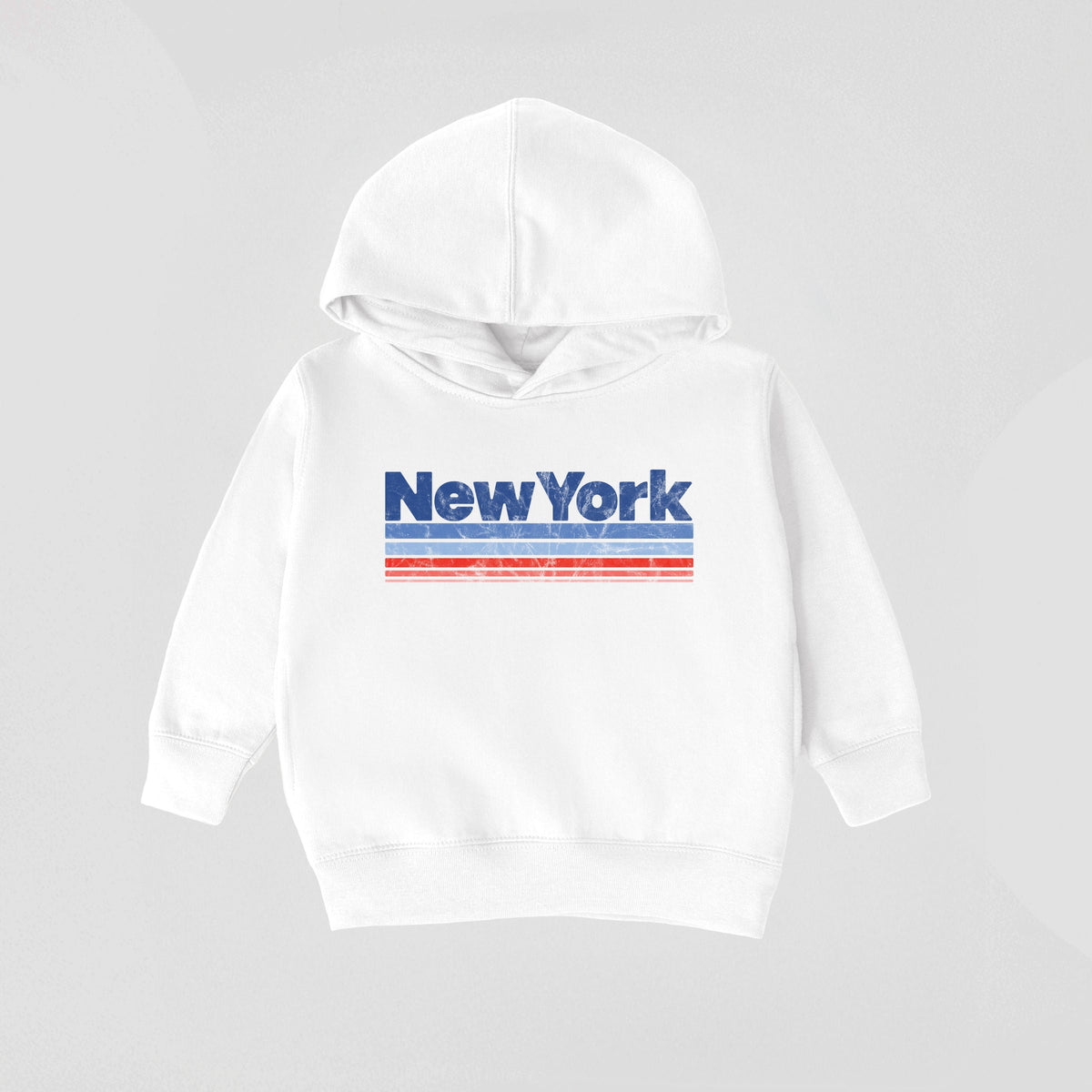 New York Retro Stripes - Youth Graphic Hoodie product image 3