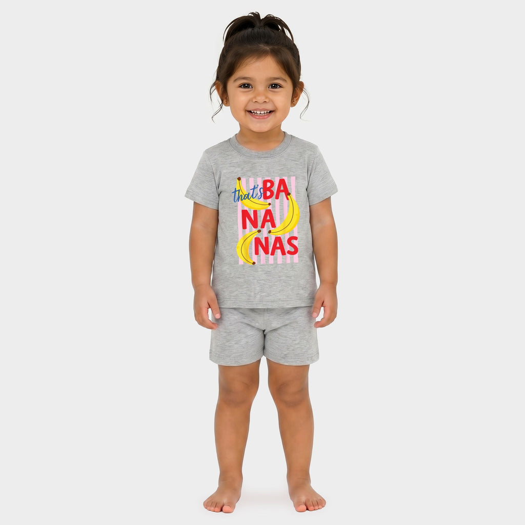 That's Bananas Stripes - Toddler Crew Shorts Set product image 4