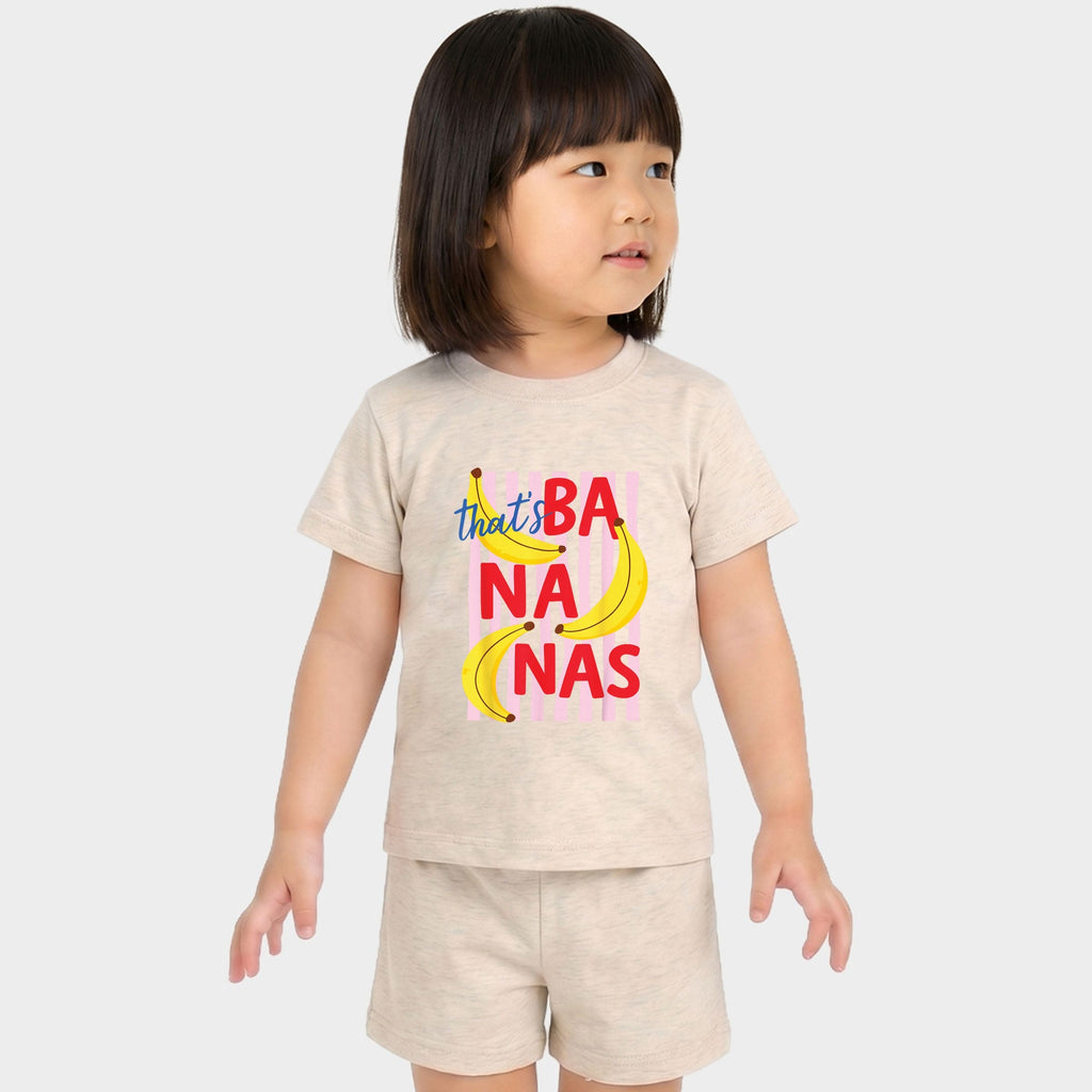 That's Bananas Stripes - Toddler Crew Shorts Set product image 2
