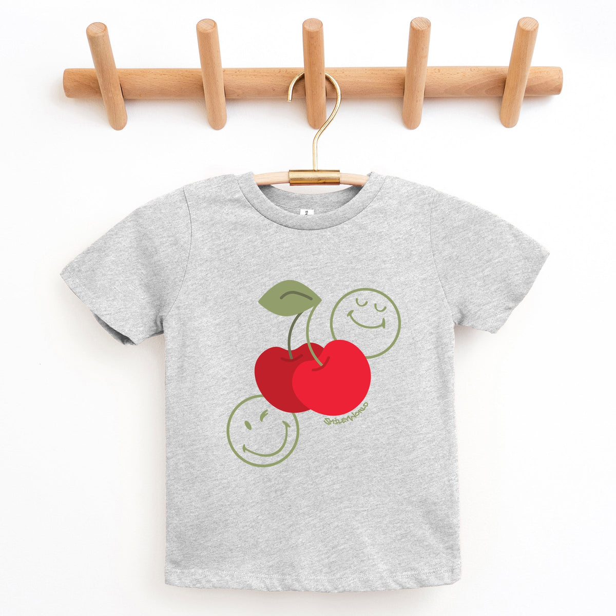SmileyWorld Cherry Bunch - Youth Short Sleeve Graphic product image 5