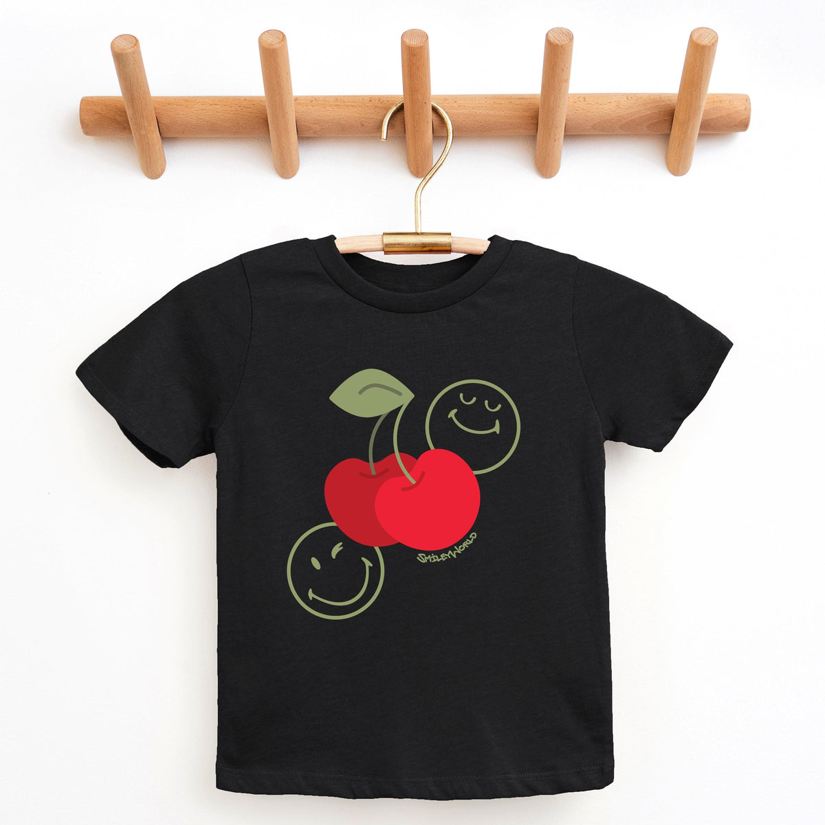SmileyWorld Cherry Bunch - Youth Short Sleeve Graphic product image 2