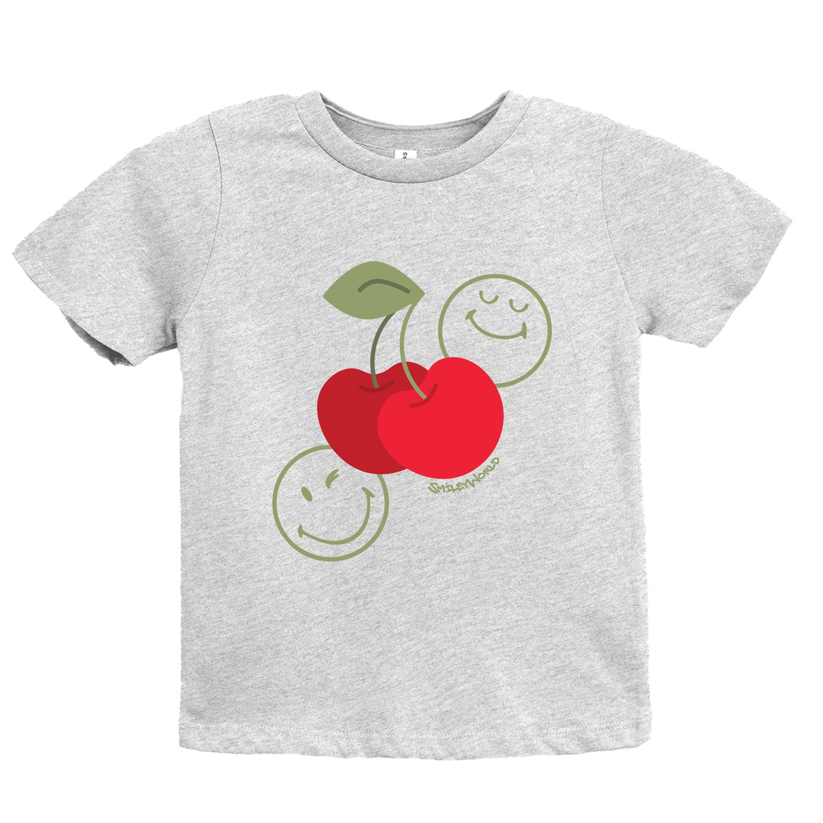 SmileyWorld Cherry Bunch - Youth Short Sleeve Graphic product image 4