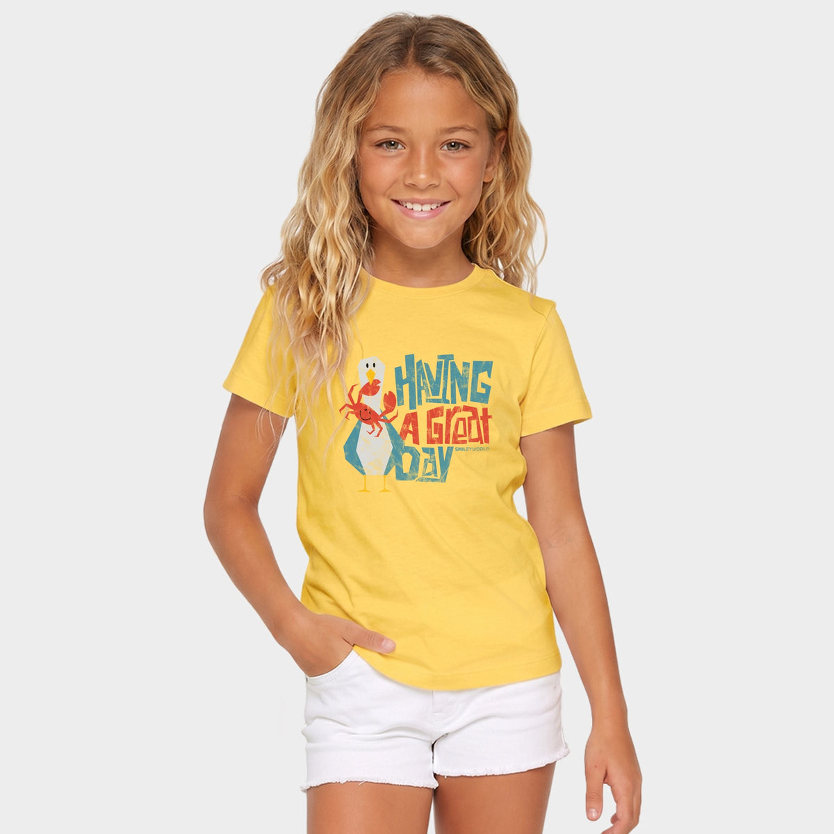 SmileyWorld Having A Great Day - Youth Short Sleeve Graphic product image 1