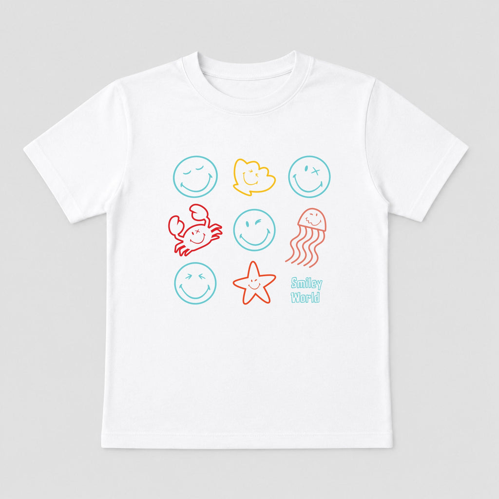 SmileyWorld Sea Critters Grid - Toddler Short Sleeve product image 2