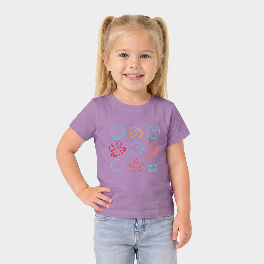 SmileyWorld Sea Critters Grid - Toddler Short Sleeve product image 8