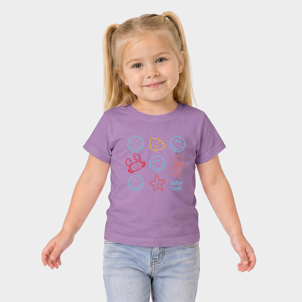 SmileyWorld Sea Critters Grid - Toddler Short Sleeve product image 7