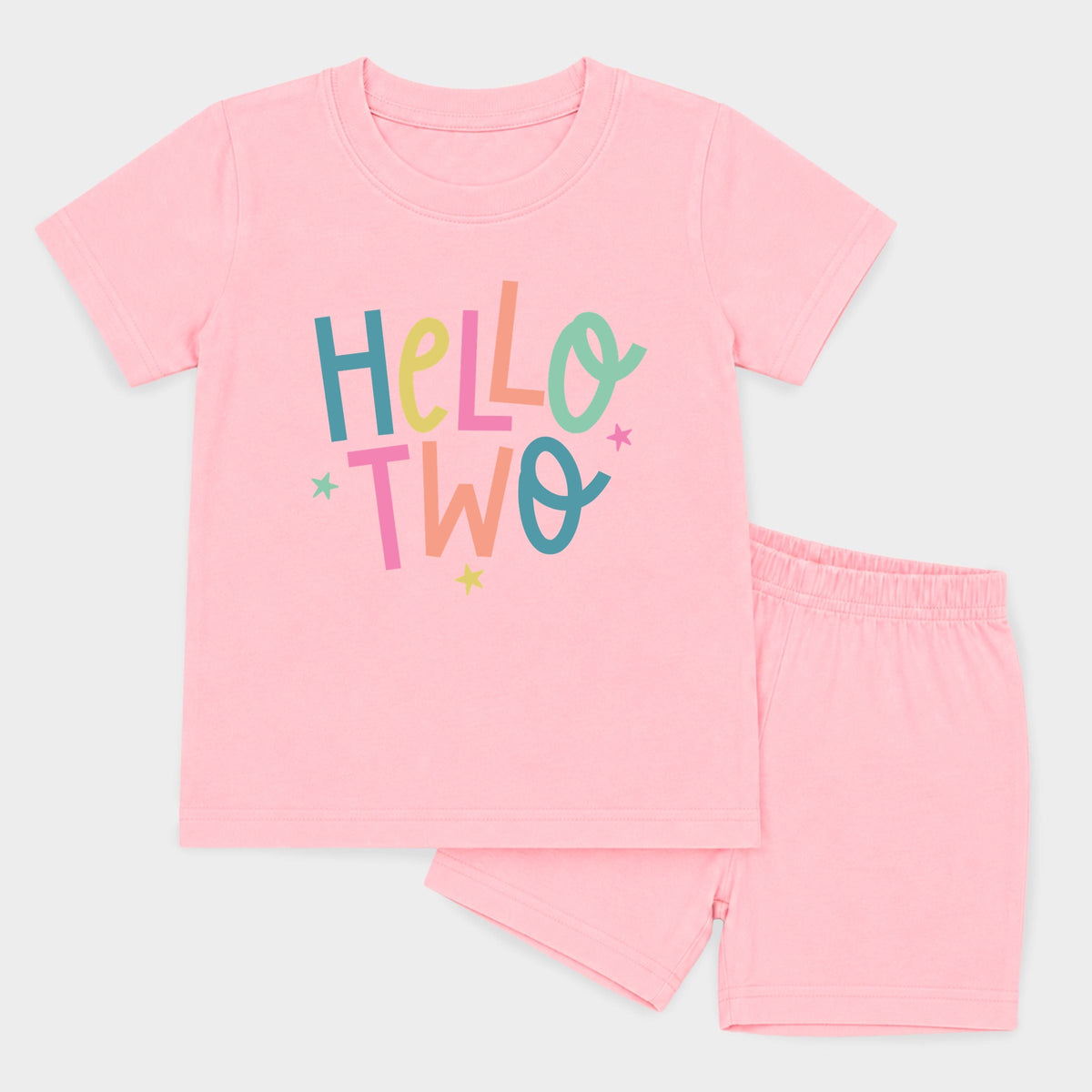 Hello Two Stars - Toddler Crew Shorts Set product image 11