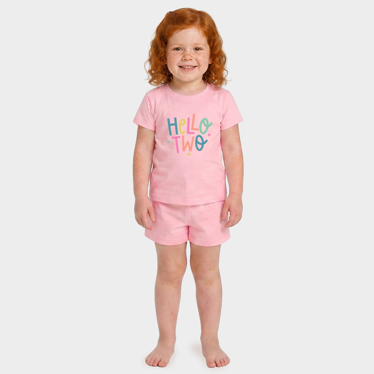 Hello Two Stars - Toddler Crew Shorts Set product image 7