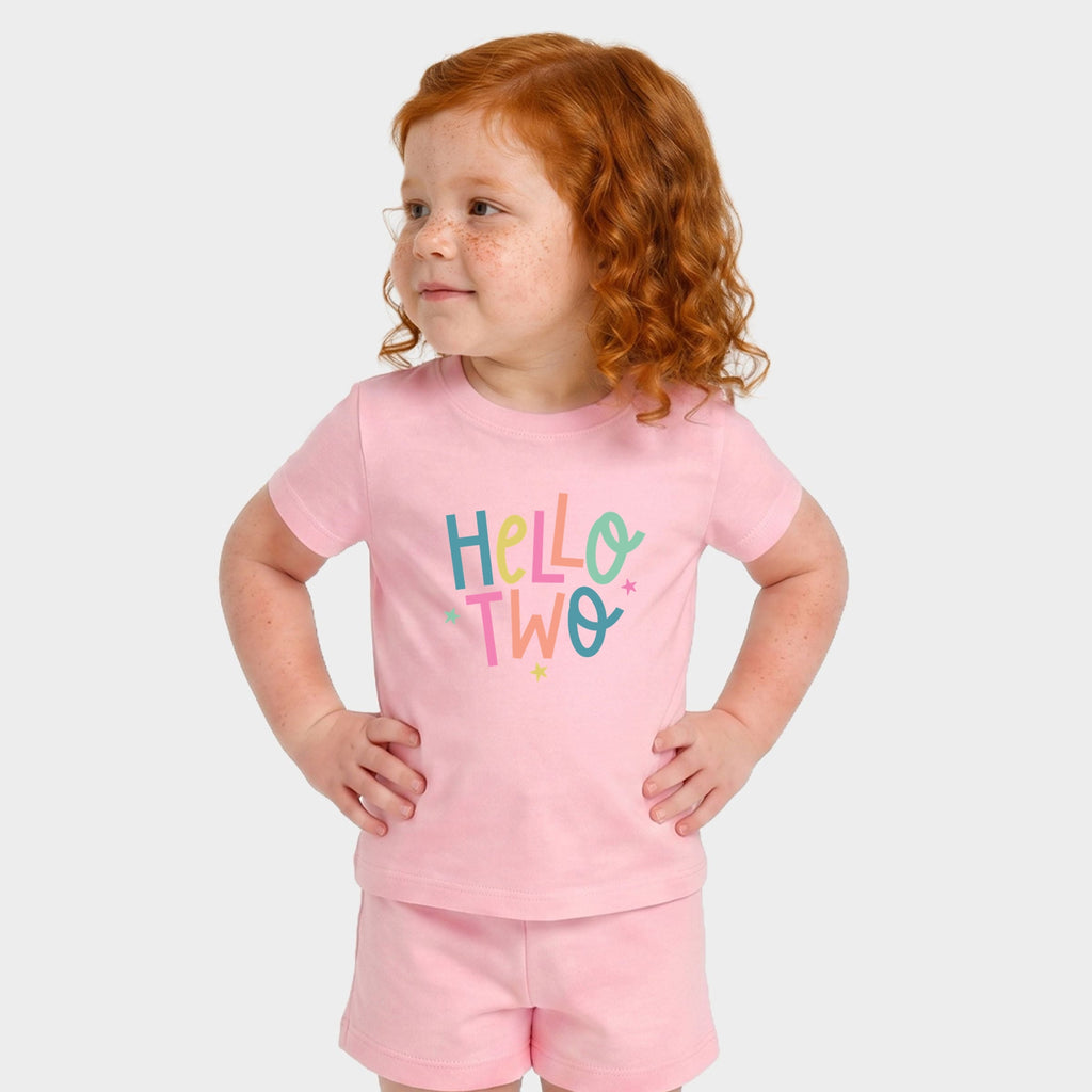 Hello Two Stars - Toddler Crew Shorts Set product image 8
