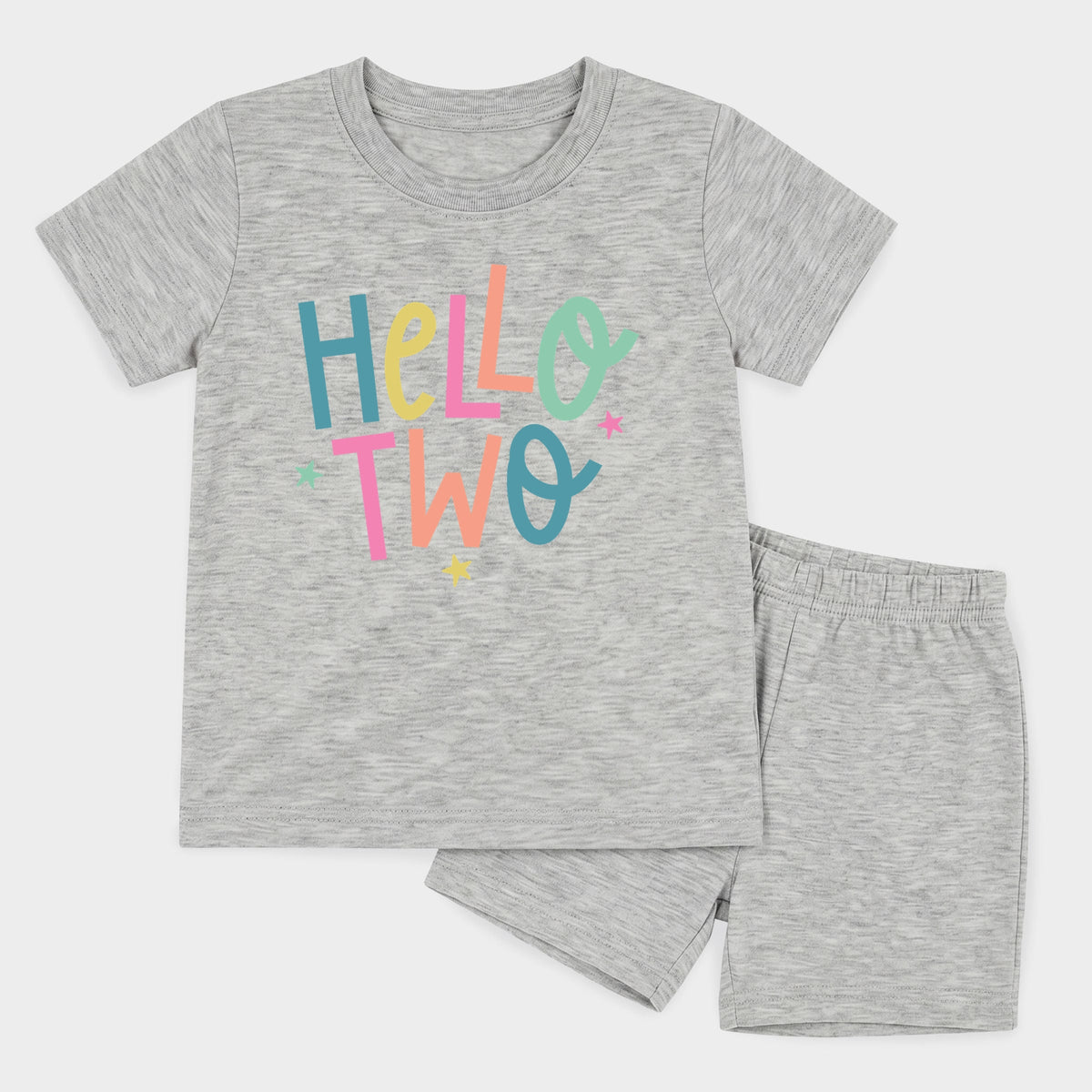 Hello Two Stars - Toddler Crew Shorts Set product image 12