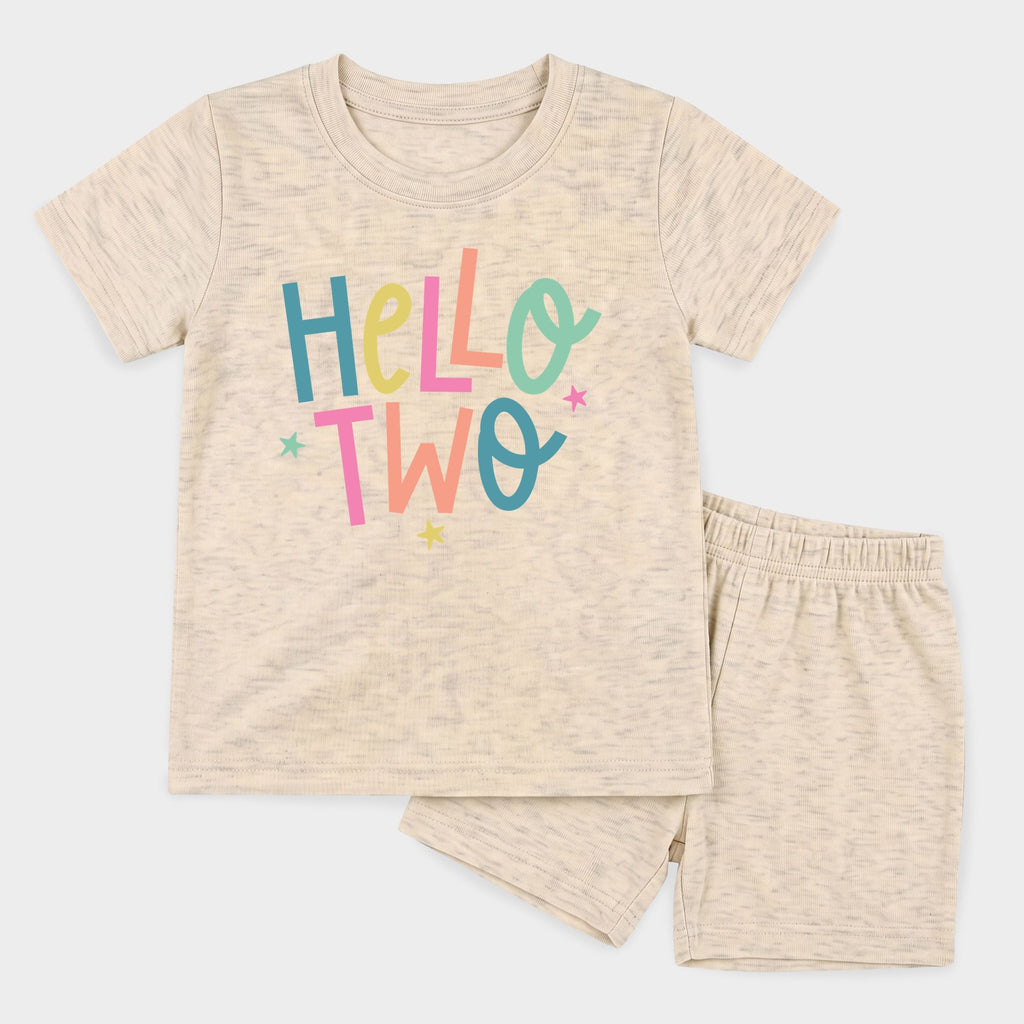 Hello Two Stars - Toddler Crew Shorts Set product image 13