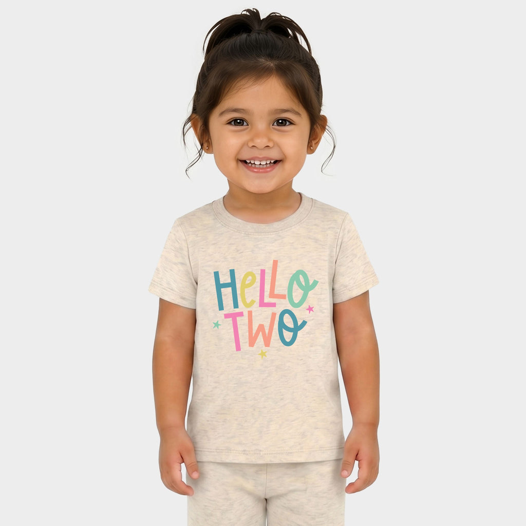 Hello Two Stars - Toddler Crew Shorts Set product image 5