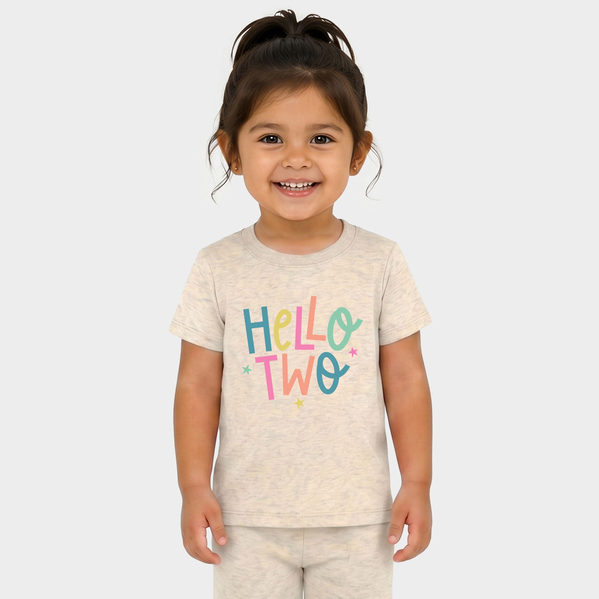 Hello Two Stars - Toddler Crew Shorts Set product image 5
