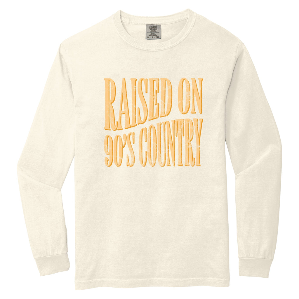 Raised on 90s Country Distressed - Women's Garment Dyed product image 5