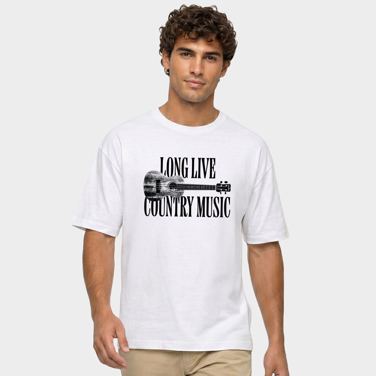 Long Live Country Music - Men's Garment Dyed Graphic T-Shirt product image 1