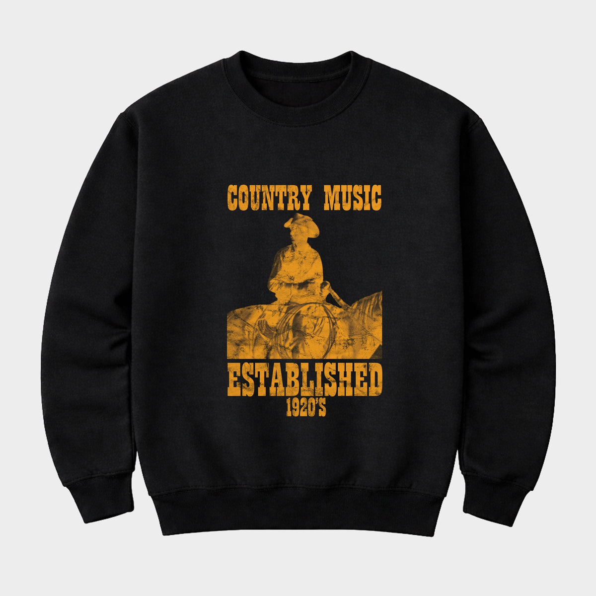 Country Music EST 1920s - Men's Graphic Sweatshirt product image 2