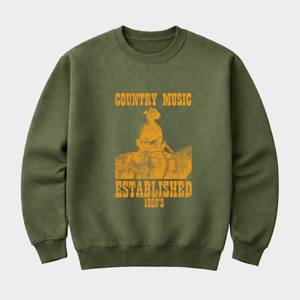 Country Music EST 1920s - Men's Graphic Sweatshirt product image 4