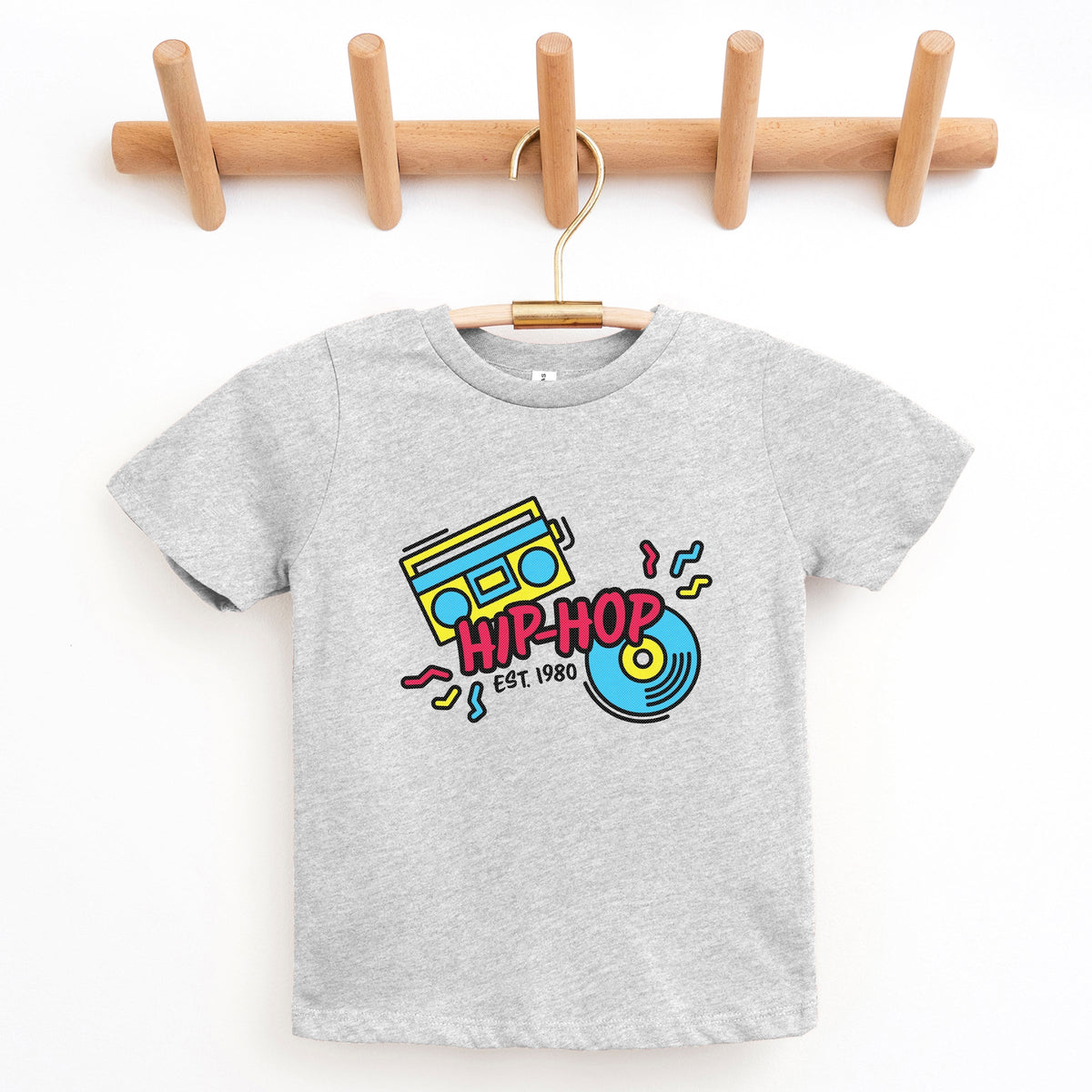 Neon Hip Hop - Youth Short Sleeve Graphic T-Shirt product image 4