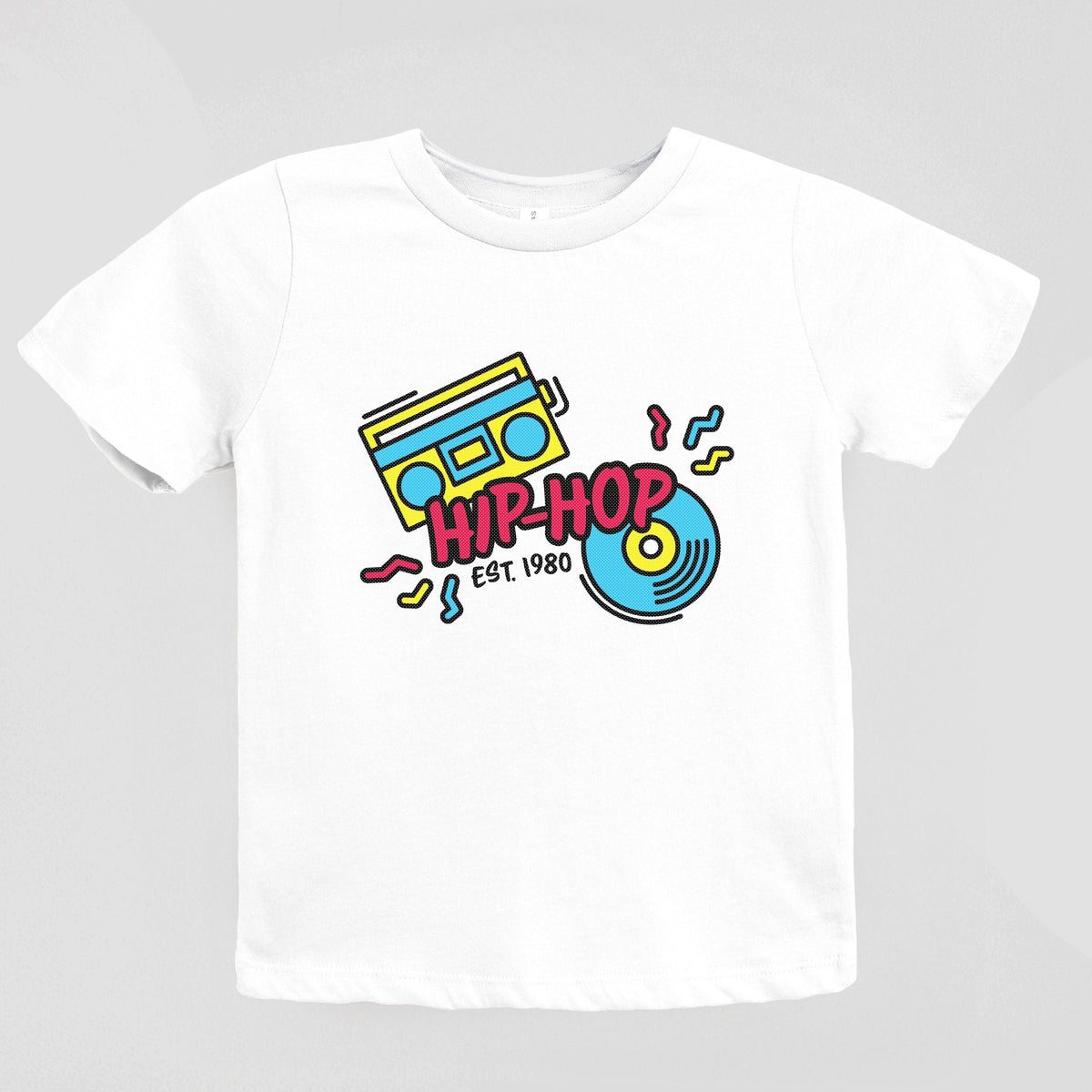 Neon Hip Hop - Youth Short Sleeve Graphic T-Shirt product image 3