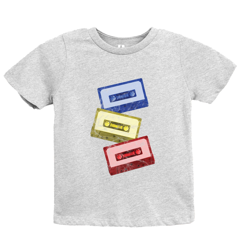 Cassette Tape Stack - Youth Short Sleeve Graphic T-Shirt product image 13
