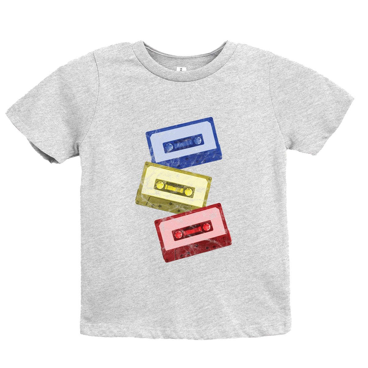 Cassette Tape Stack - Youth Short Sleeve Graphic T-Shirt product image 5