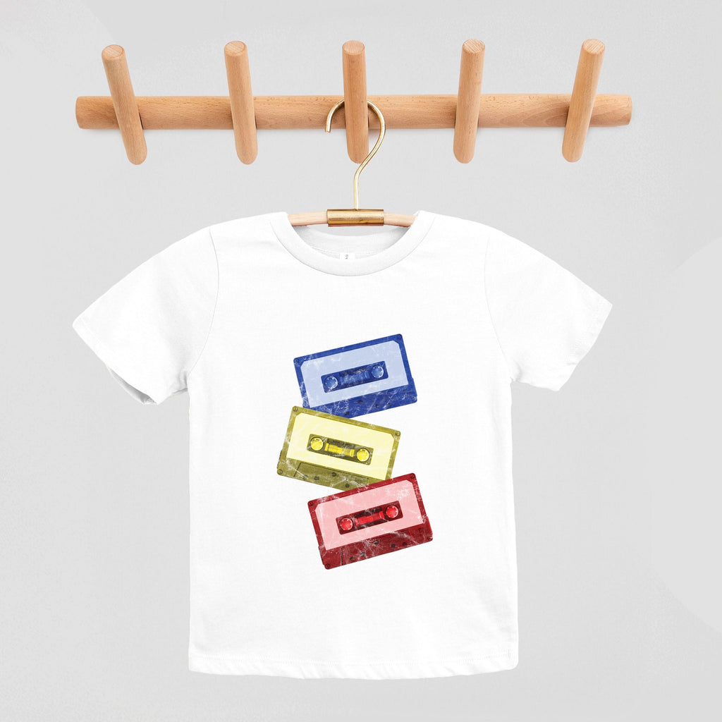 Cassette Tape Stack - Youth Short Sleeve Graphic T-Shirt product image 8