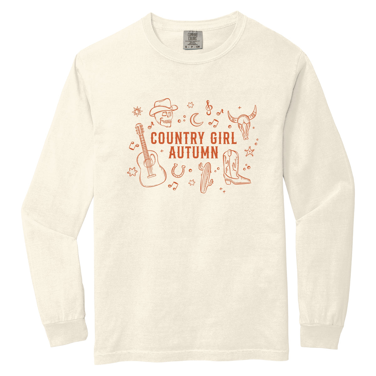 Country Girl Autumn - Women's Garment Dyed Long Sleeve product image 2