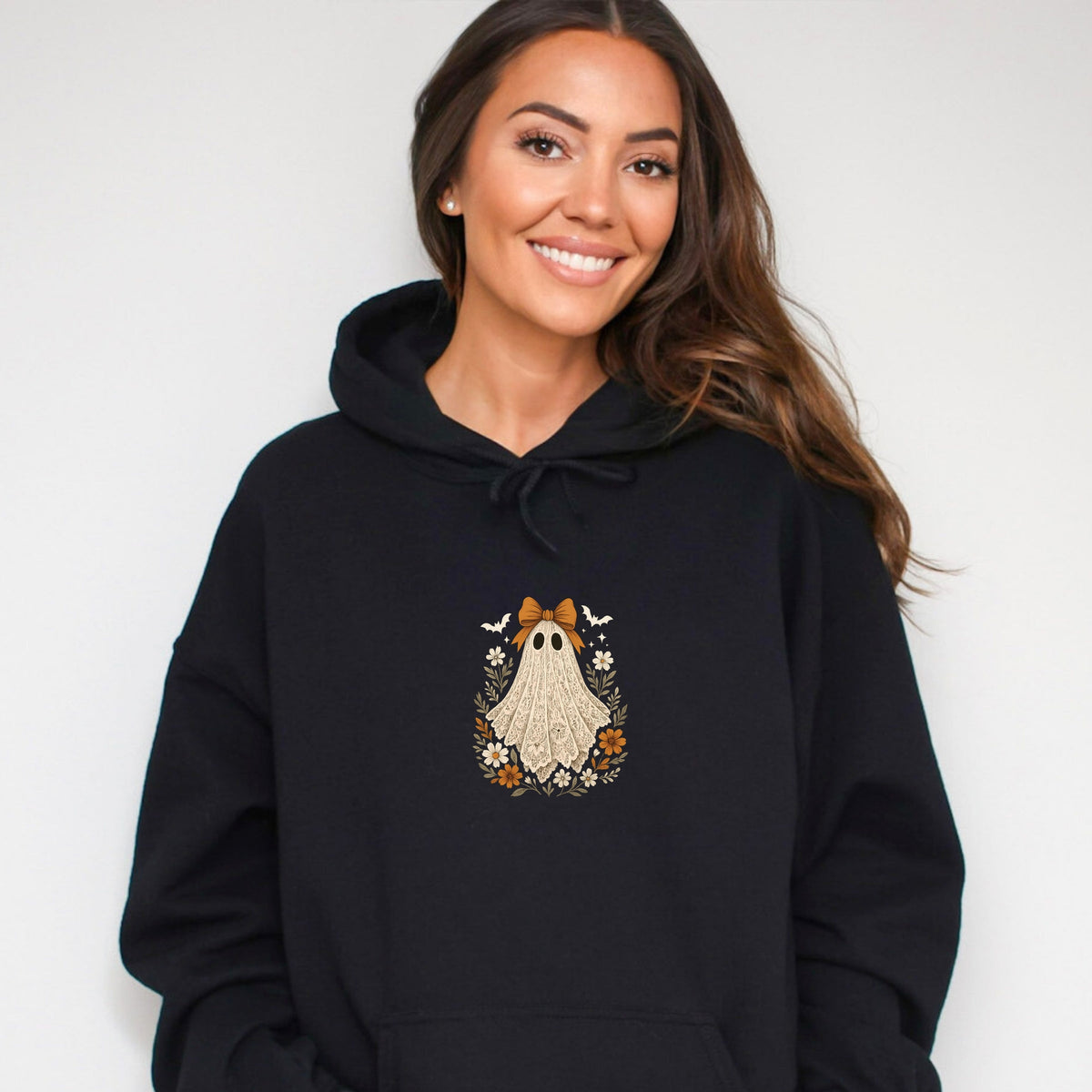 Coquette Lace Ghost - Women's Graphic Hoodie product image 5