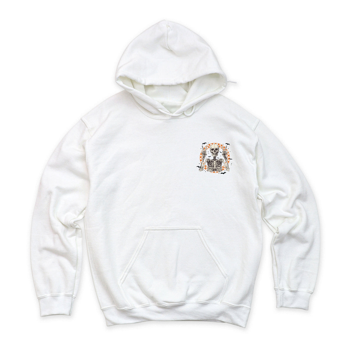 Peace Sign Skeleton - Men's Graphic Hoodie product image 2